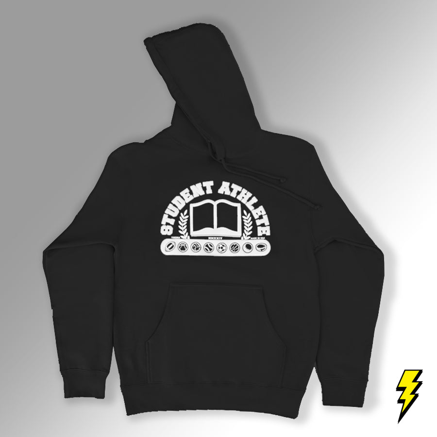 Student Athlete Hoodie | Black