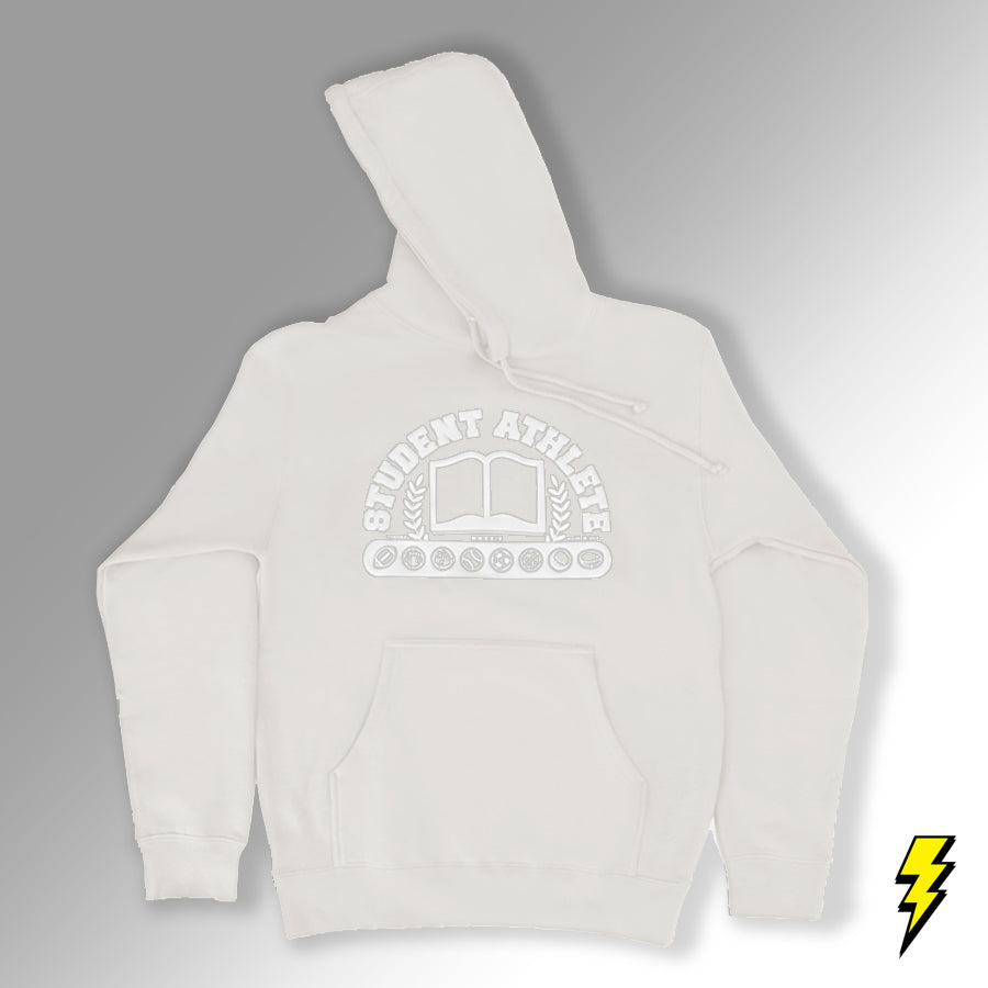 Student Athlete Hoodie | Bone